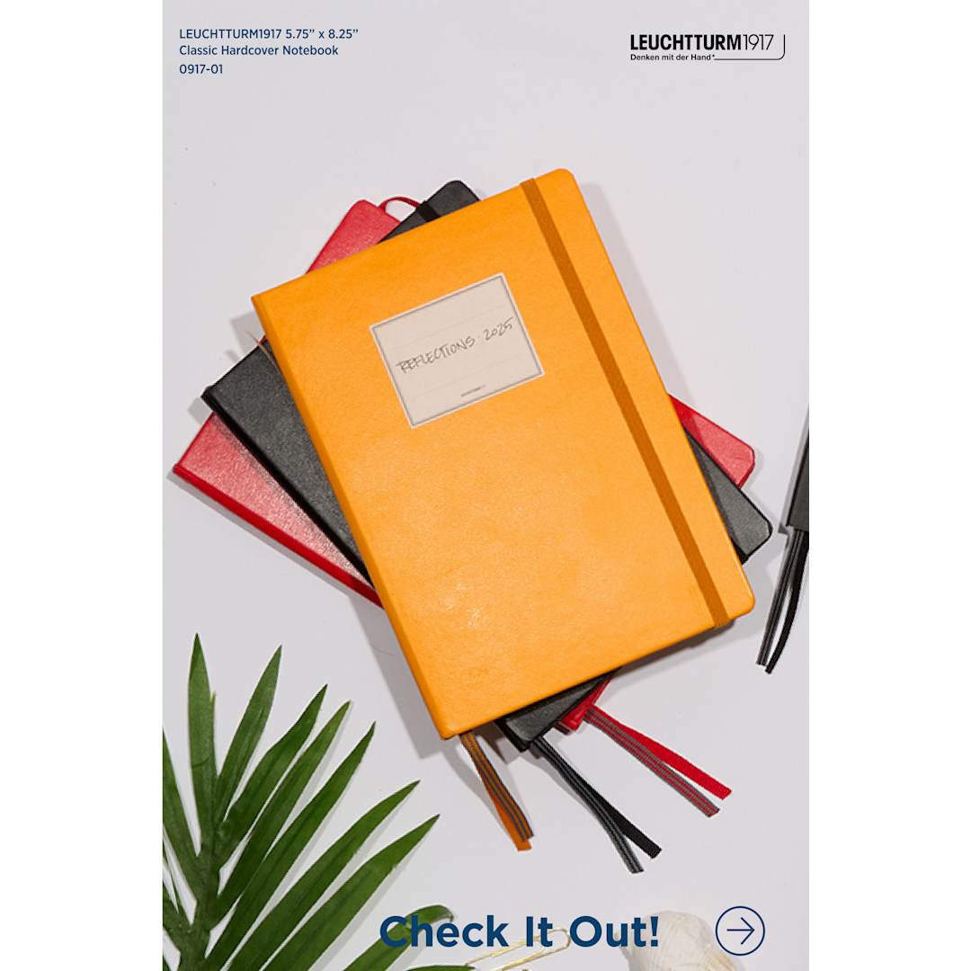 LEUCHTTURM1917 5.75" x 8.25" Hardcover Notebook